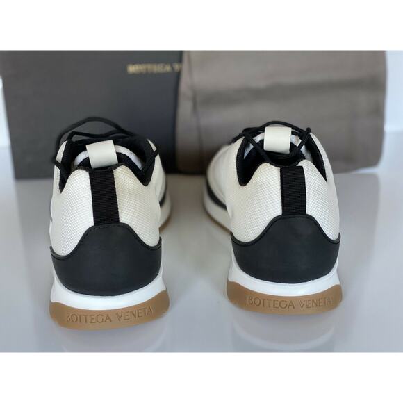 NIB $790 Bottega Veneta Men\'s Scar Tex White Sneakers 7 US (40 Euro) 609891 main image 9